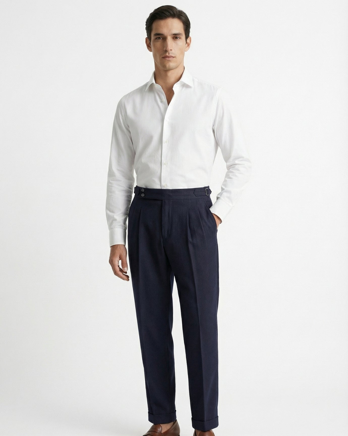 Marbella Trousers Double Pleat Naples