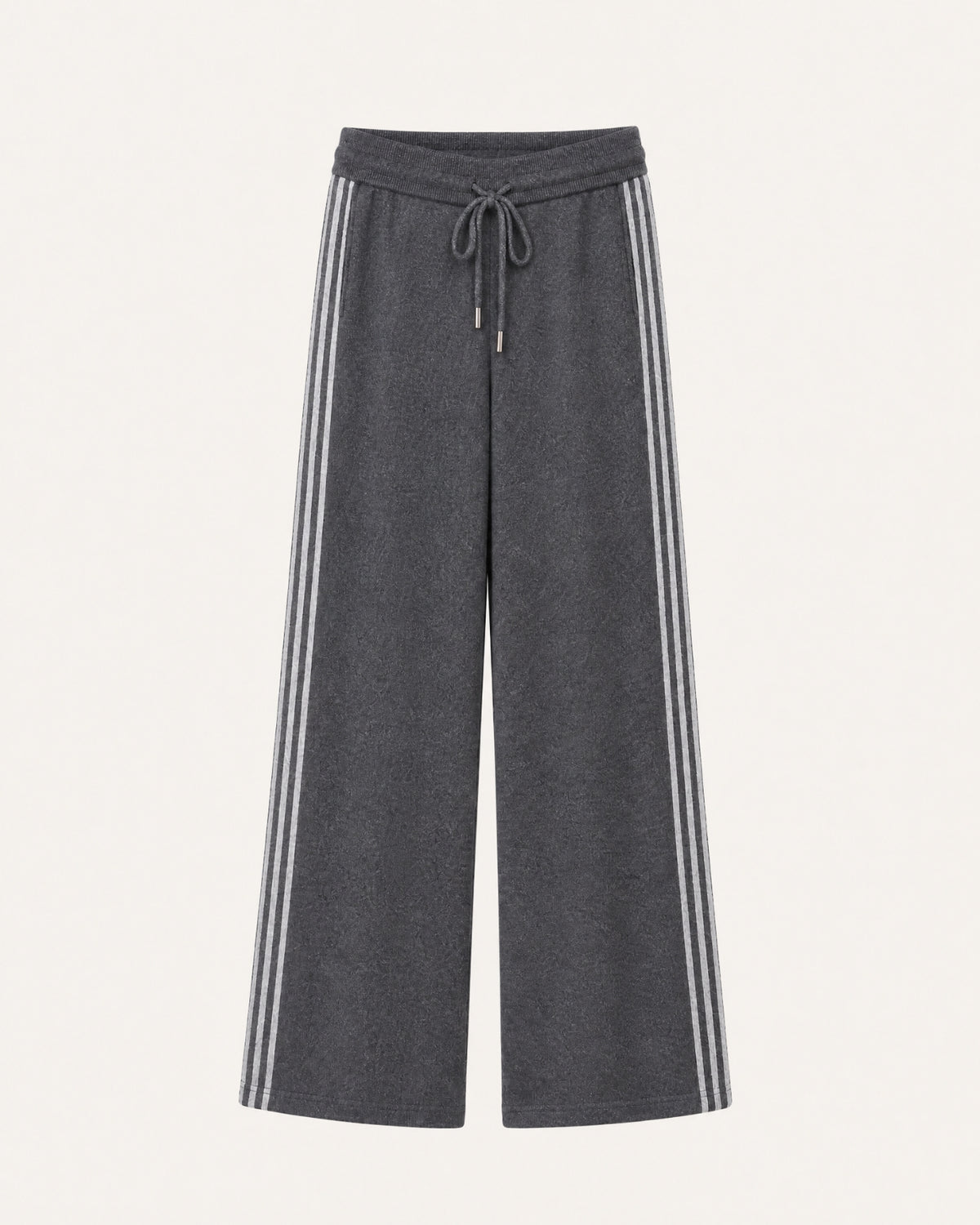 Boston Cashmere Wool Jacquard Straight Pants