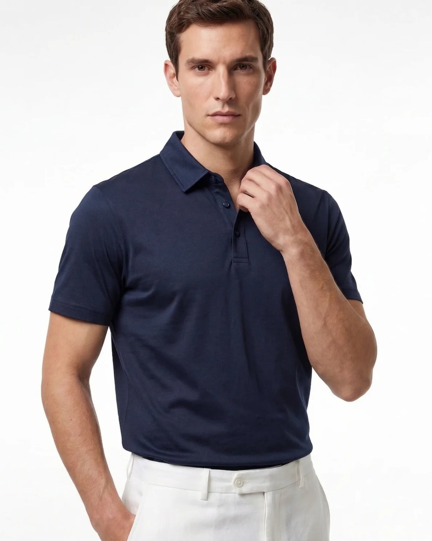 Mercerized Blended Cotton Polo