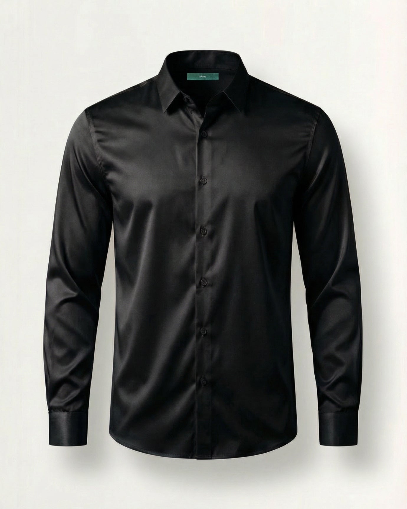 Camisa con textura de seda