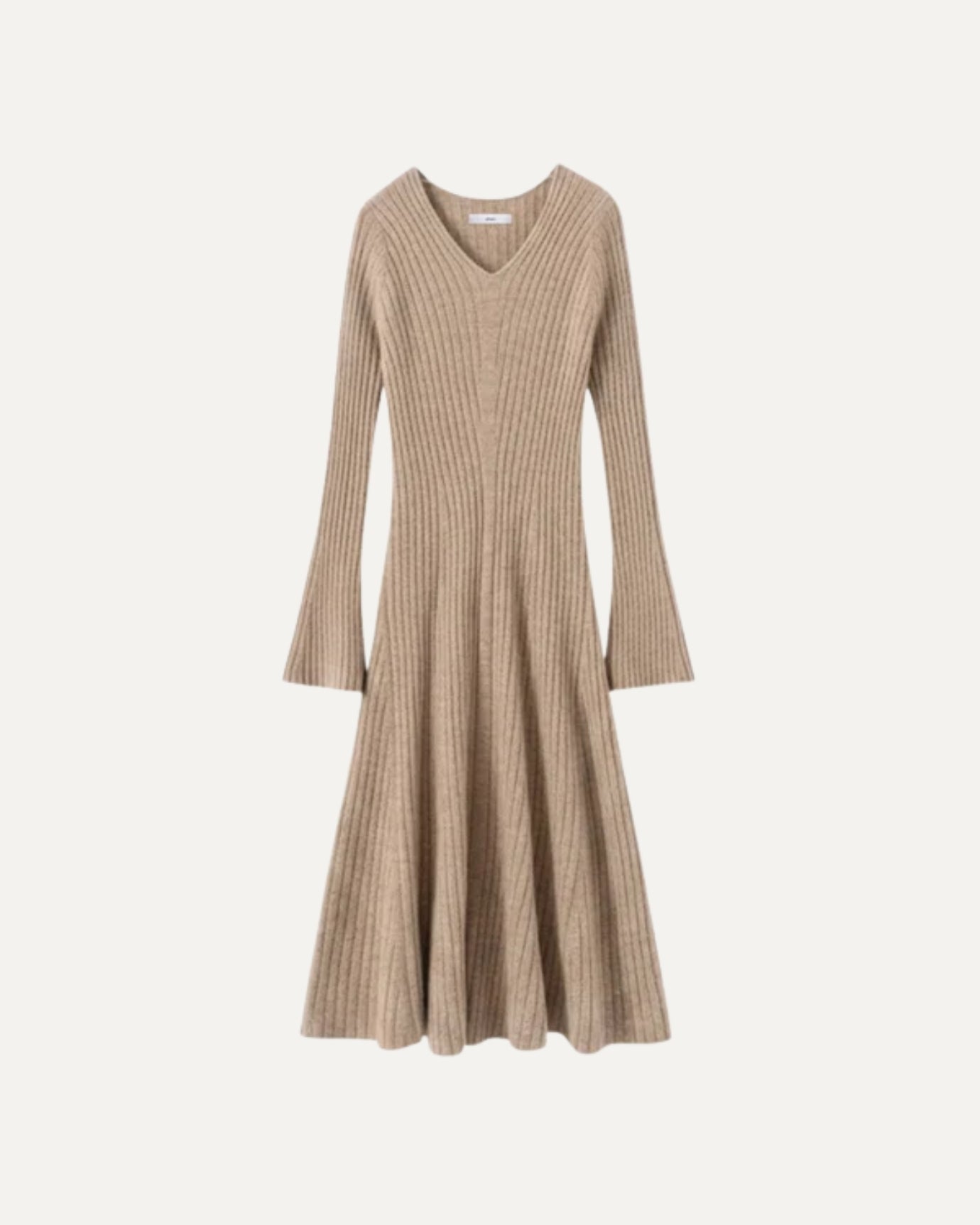 Cashmere Dress Skin Proof Tested V-Neck