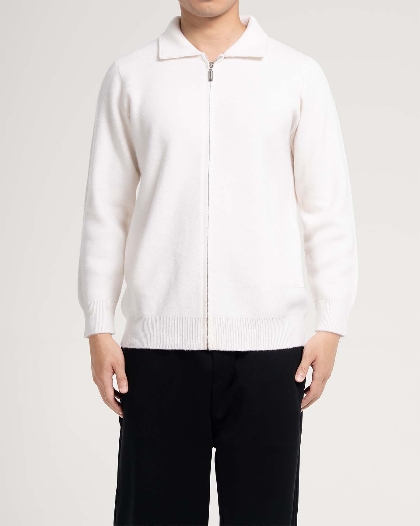 LOVAU Cashmere Blend Cardigan Jacket