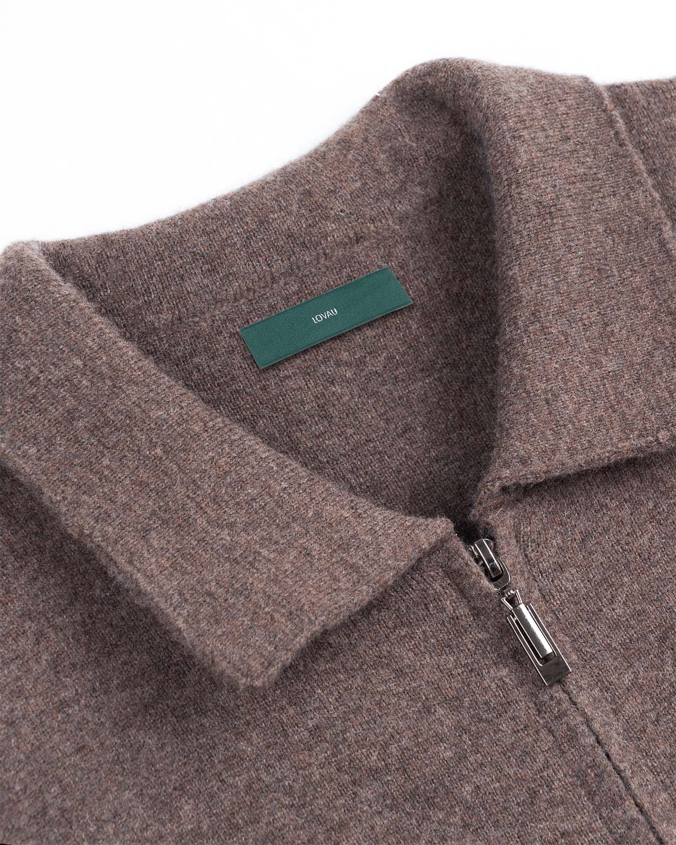 LOVAU Cashmere Blend Cardigan Jacket