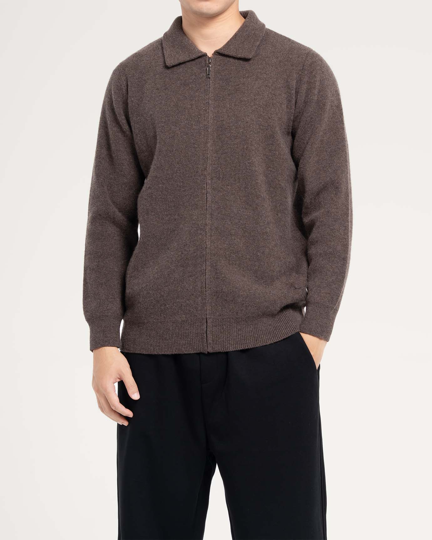 LOVAU Cashmere Blend Cardigan Jacket
