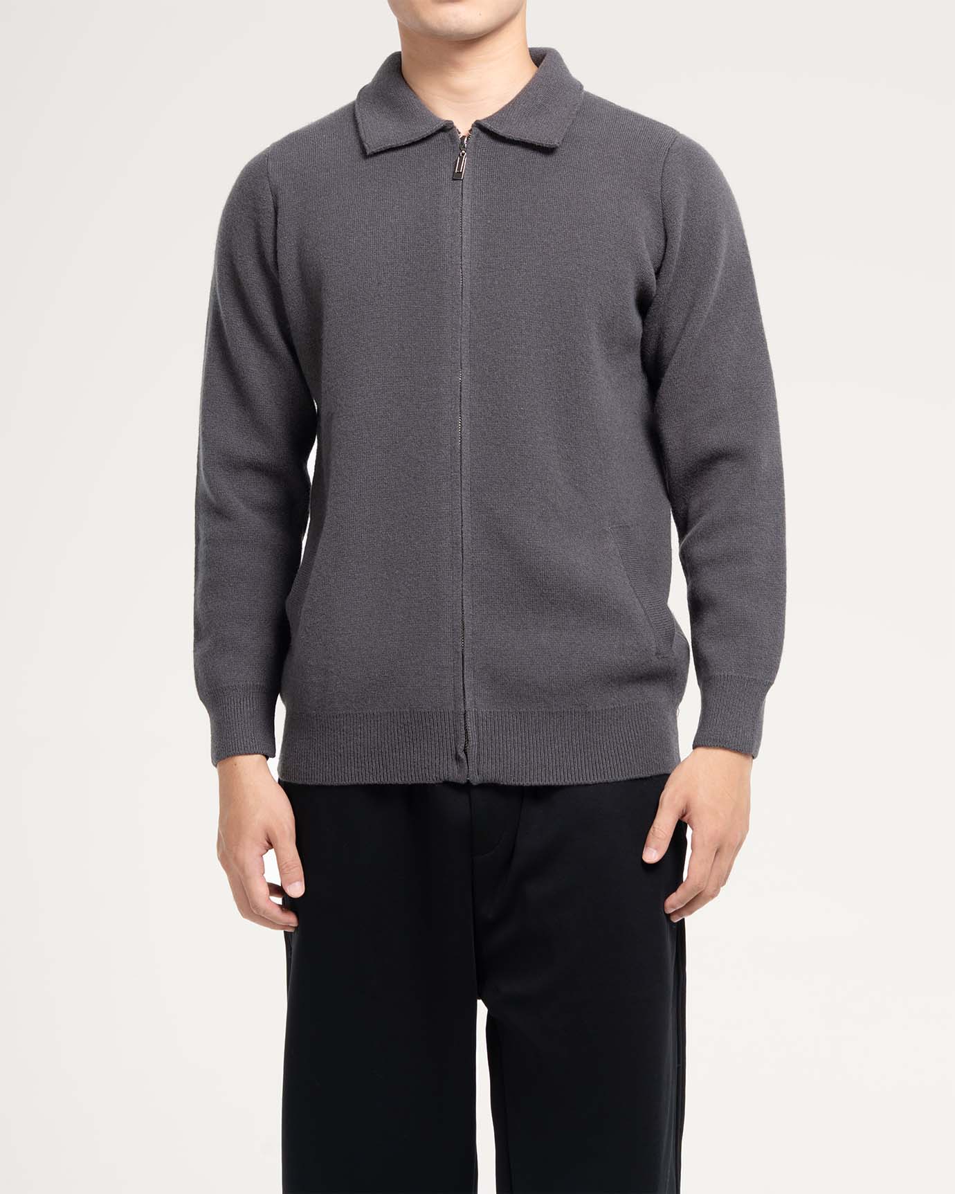 LOVAU Cashmere Blend Cardigan Jacket