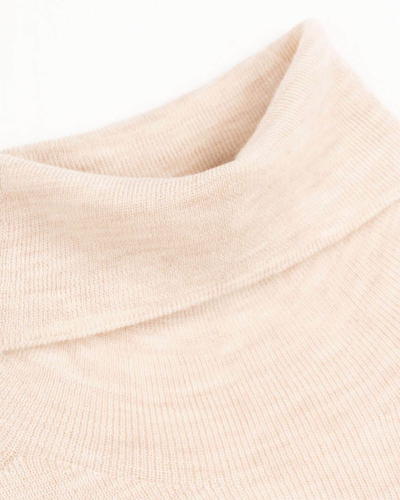 beige wool pullover