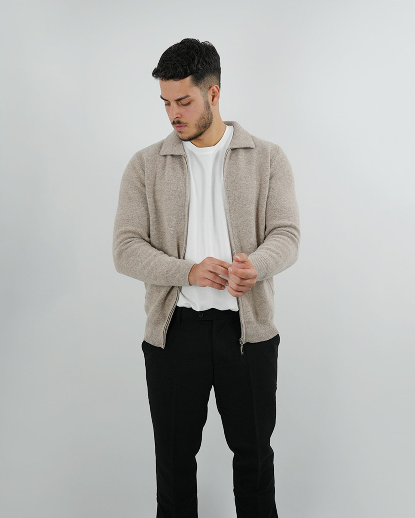 LOVAUS Cashmere Blend Cardigan Jacket