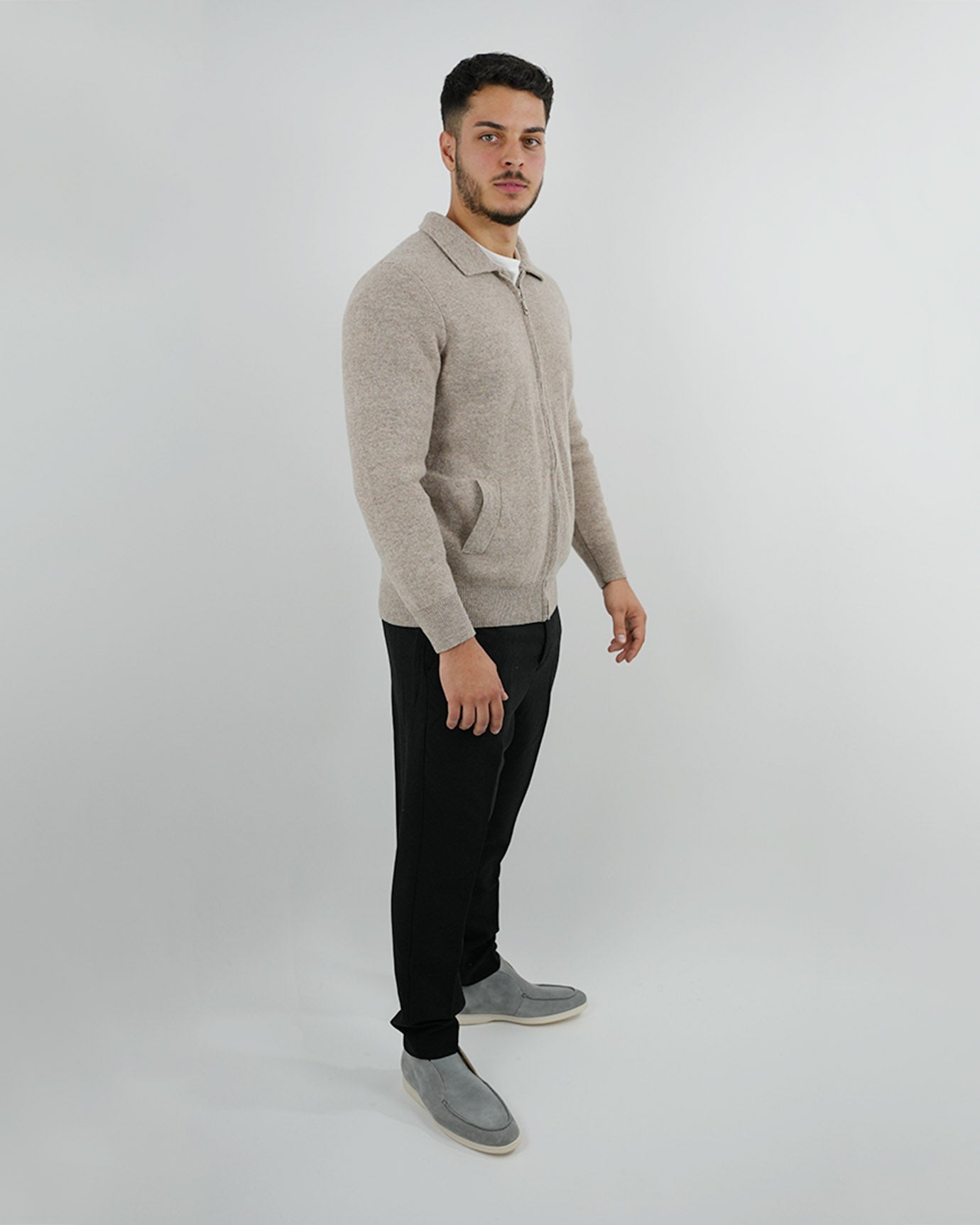 LOVAUS Cashmere Blend Cardigan Jacket