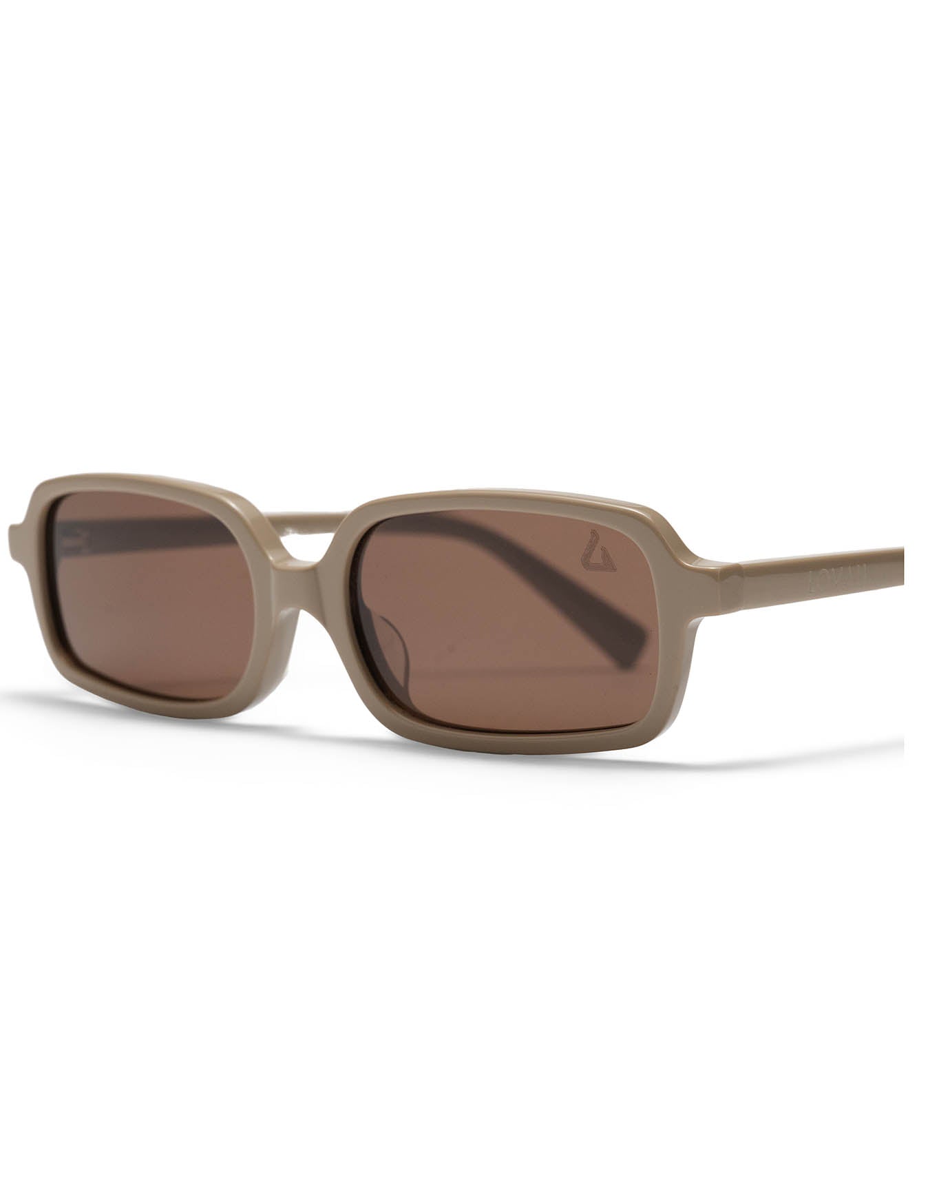 Anna Sand-beige Brown Sunglasses