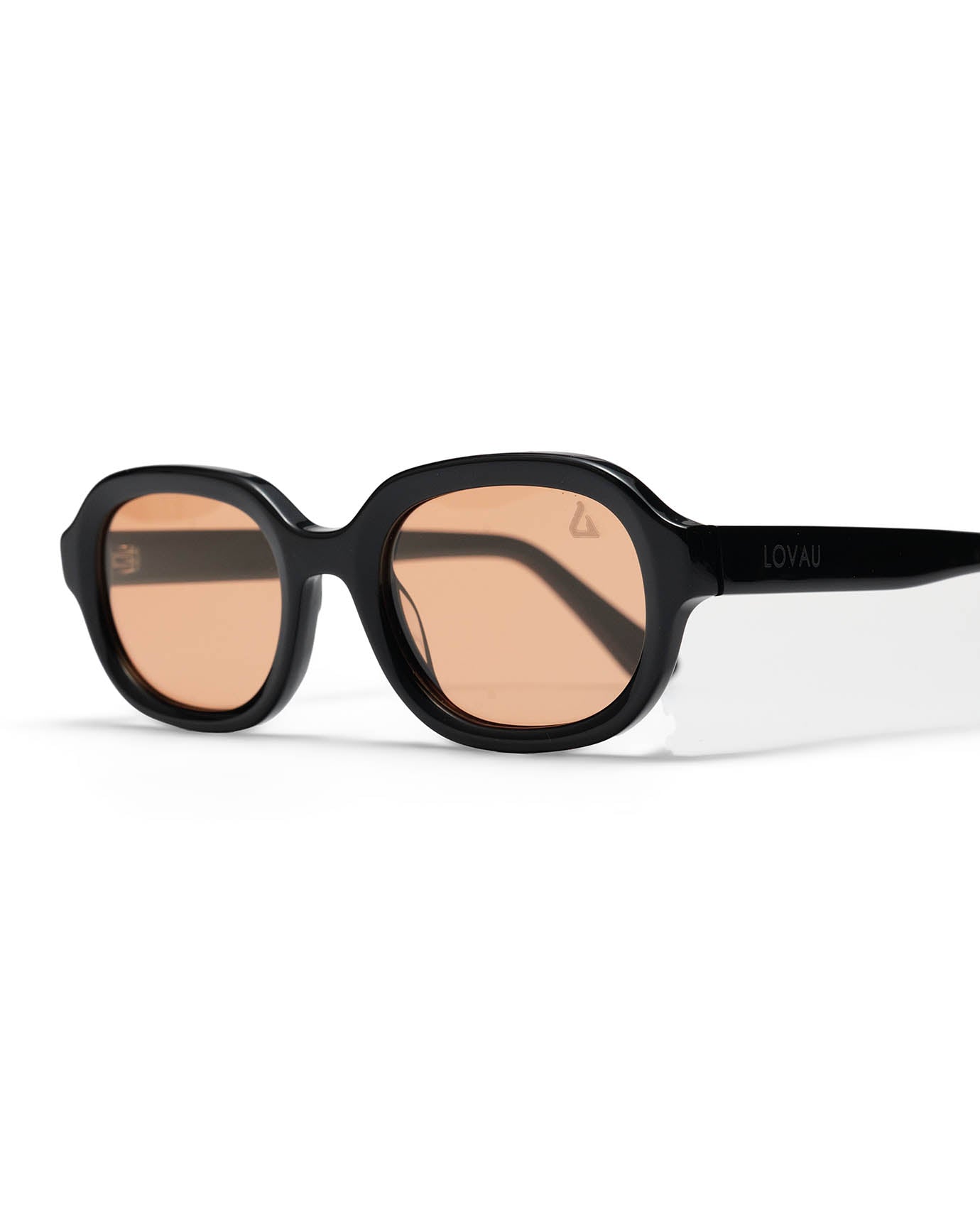 Rihanna Black Amber Sunglasses