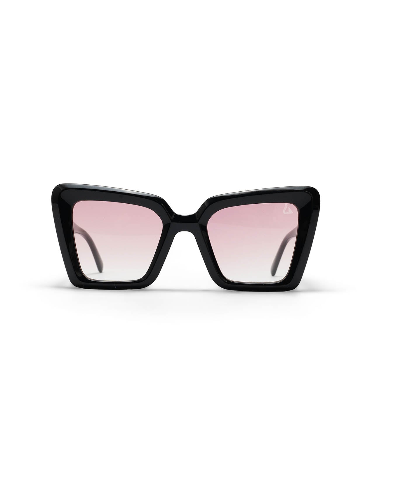 Black Light Pink Cat Eye Sunglasses
