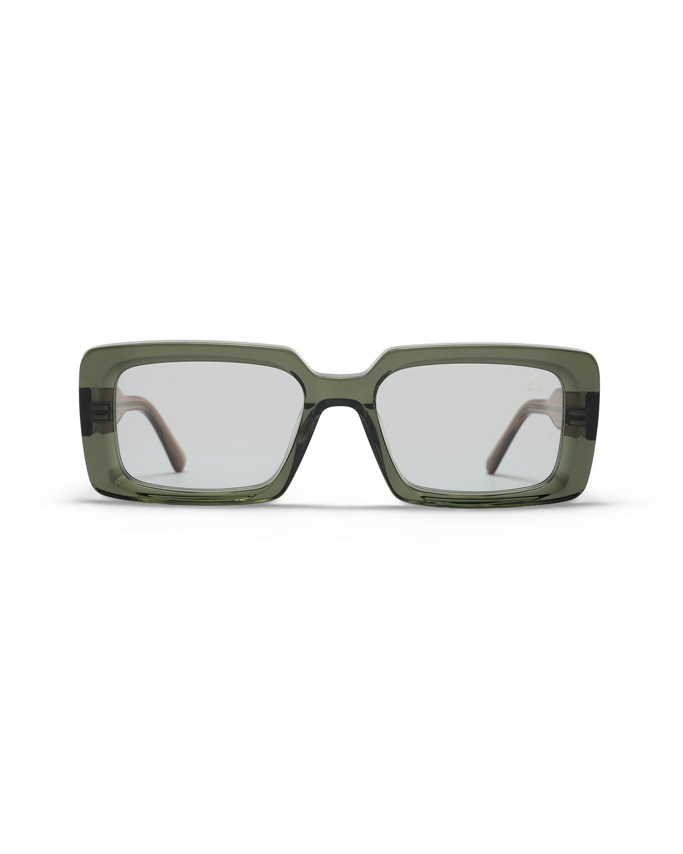 V8 Green Geometric Sunglasses