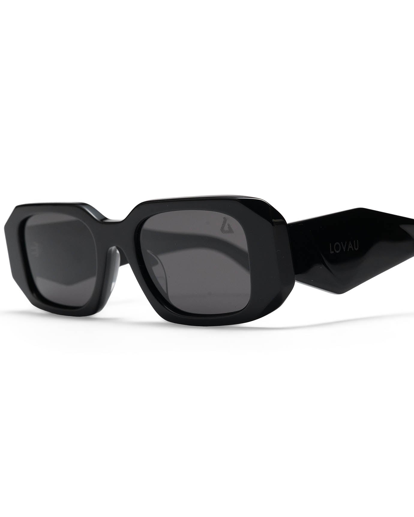 Classic Black Gray Tint Sunglasses