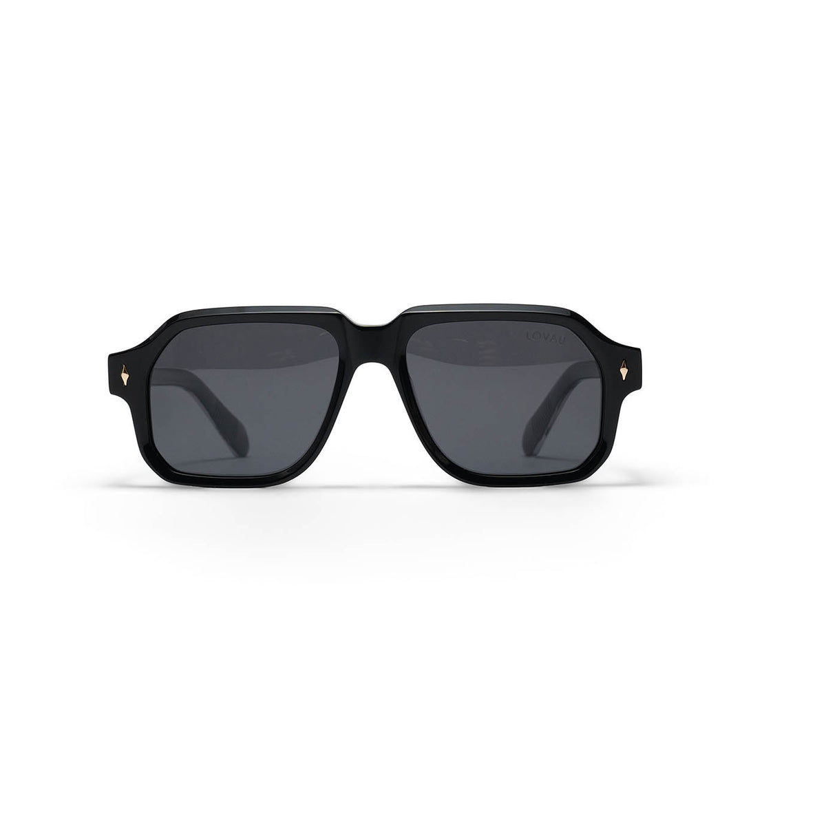 XOXO Oversized Square Black Sunglasses Dark Smoke Lenses Gold Silver Accents XOXO Black Sunglasses for Women for sale | eBay main image 2