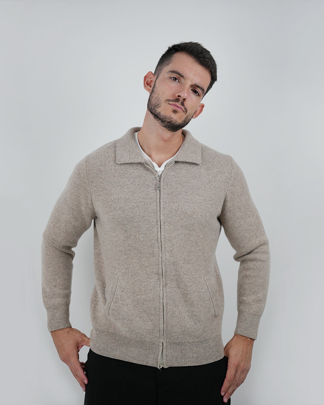 LOVAUS Cashmere Blend Cardigan Jacket