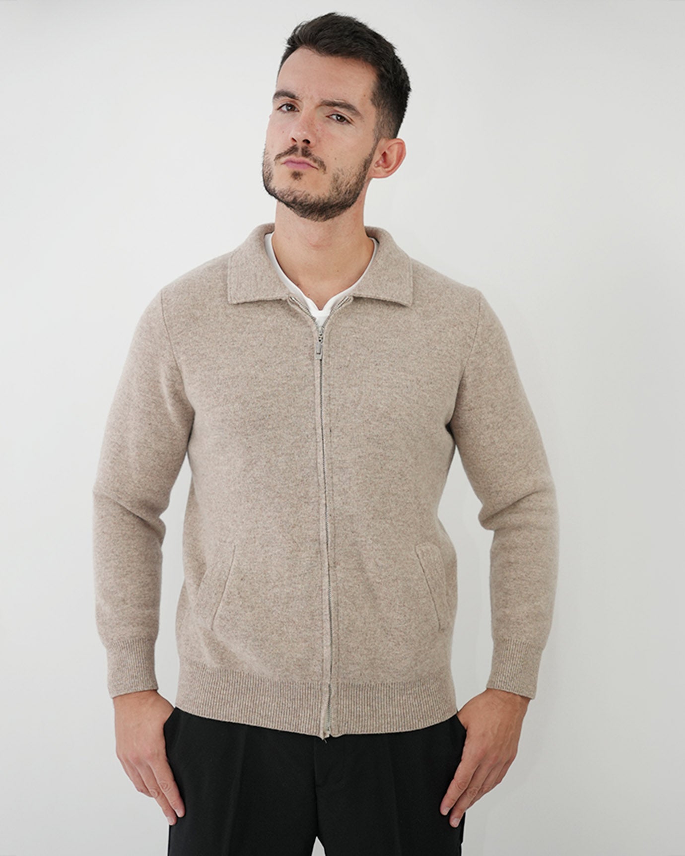 LOVAUS Cashmere Blend Cardigan Jacket