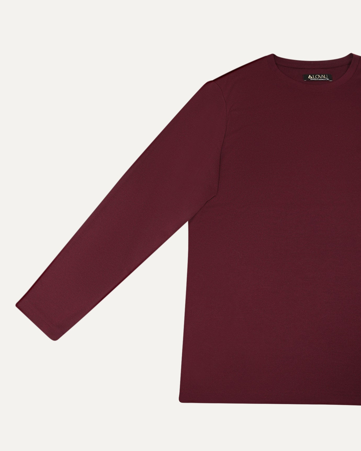 Non Iron Mulberry Silk Long Sleeve t-shirt