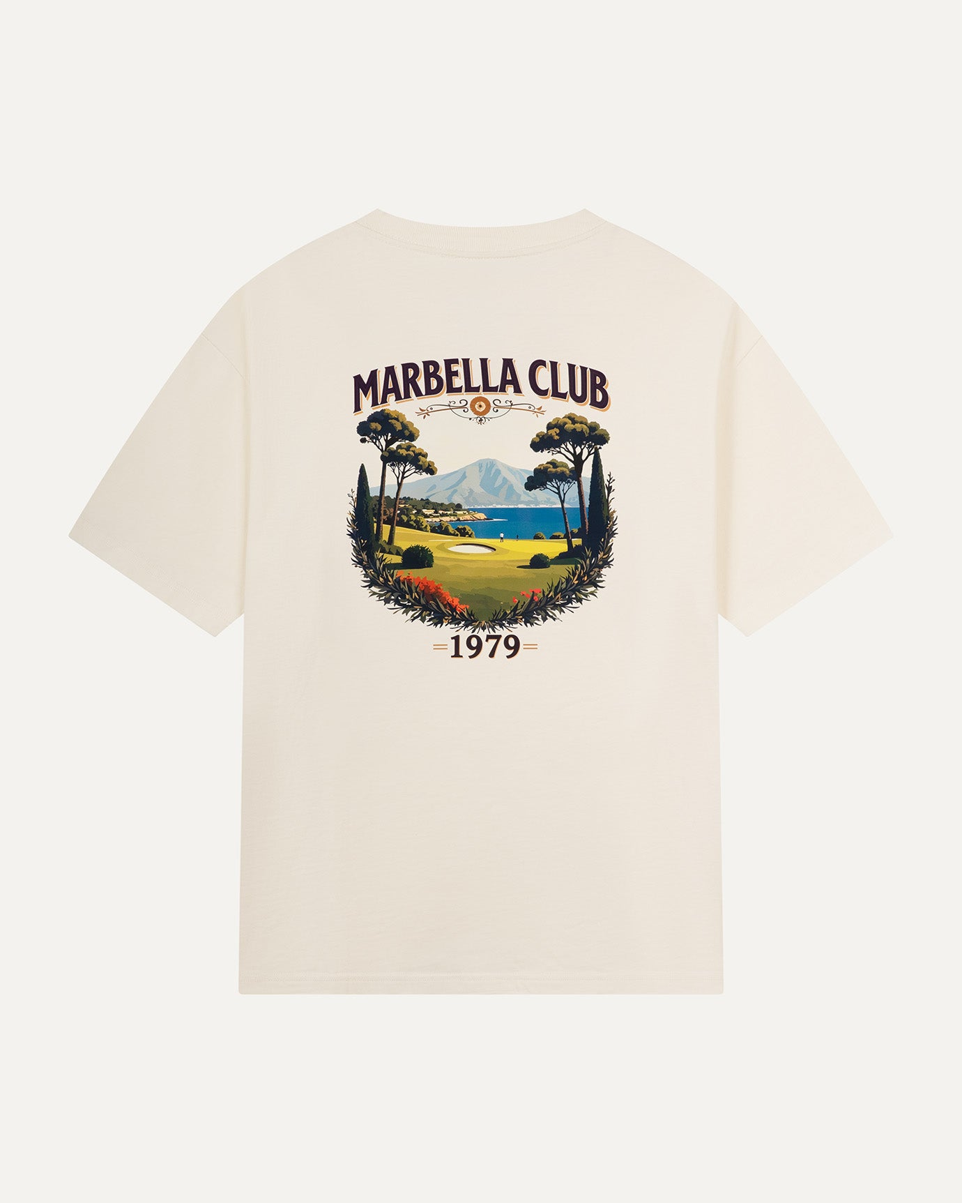 Camiseta Marbella Club Blanco Roto