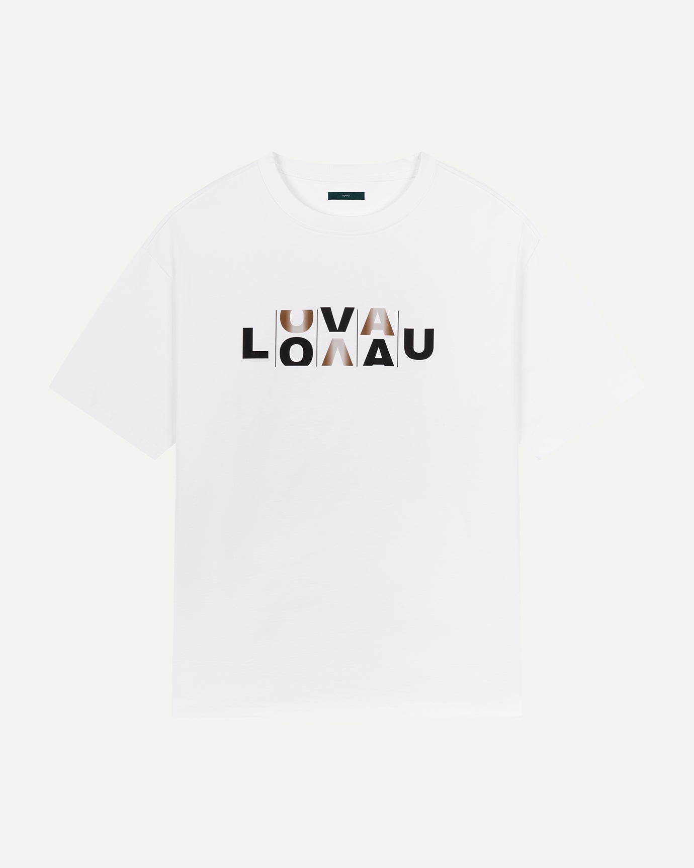 Slot Abstract T-shirt White