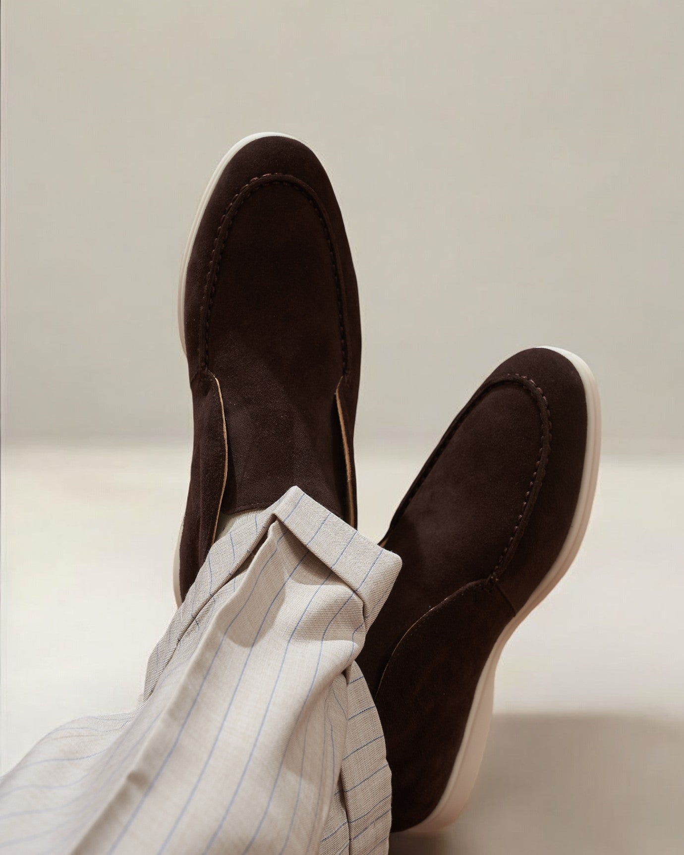 Florence Loafer Leather - Chocolate Vision