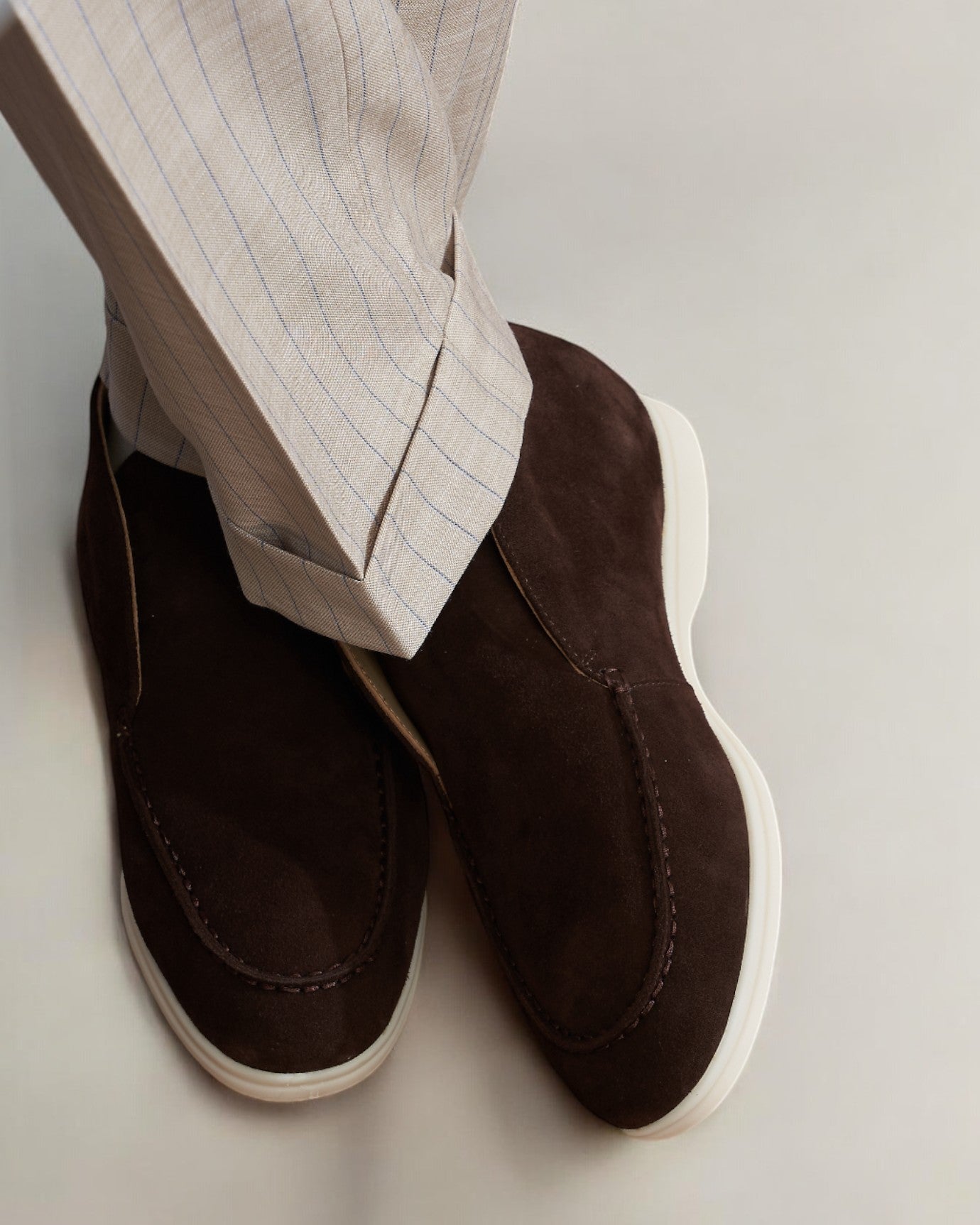 Florence Loafer Leather - Chocolate Vision