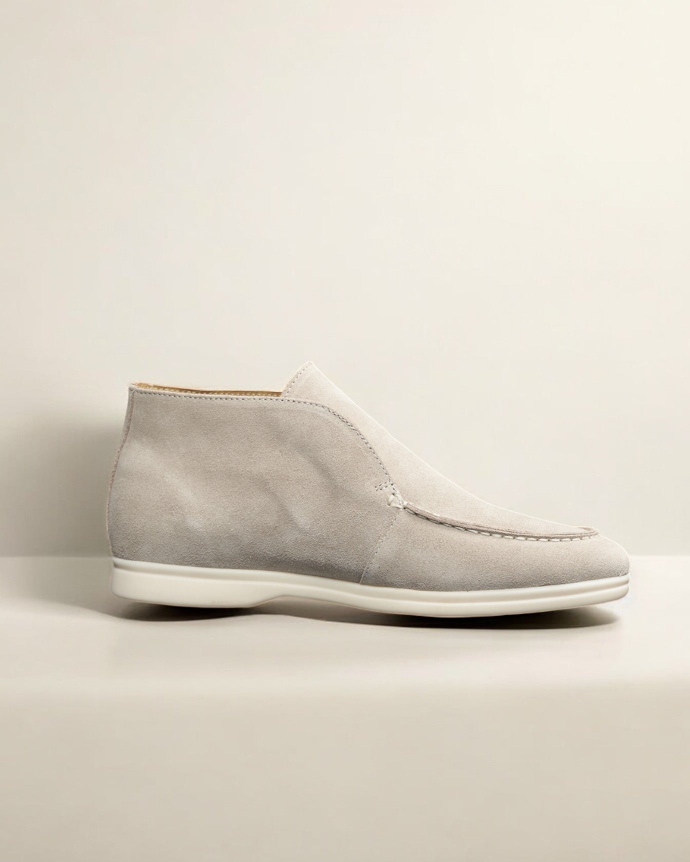 Florence Loafer Leather - White Cream