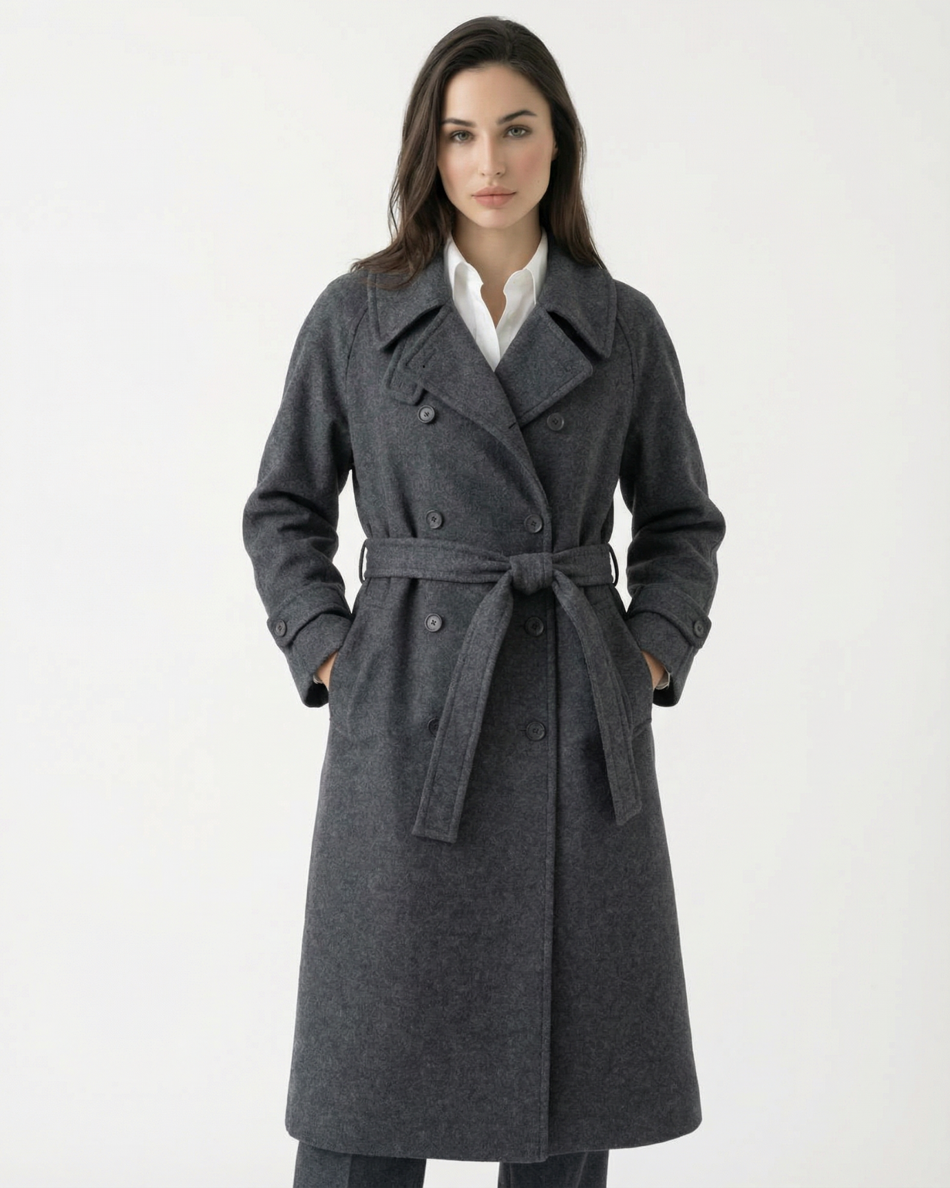 Abrigo Diosa de Lana y Cachemira