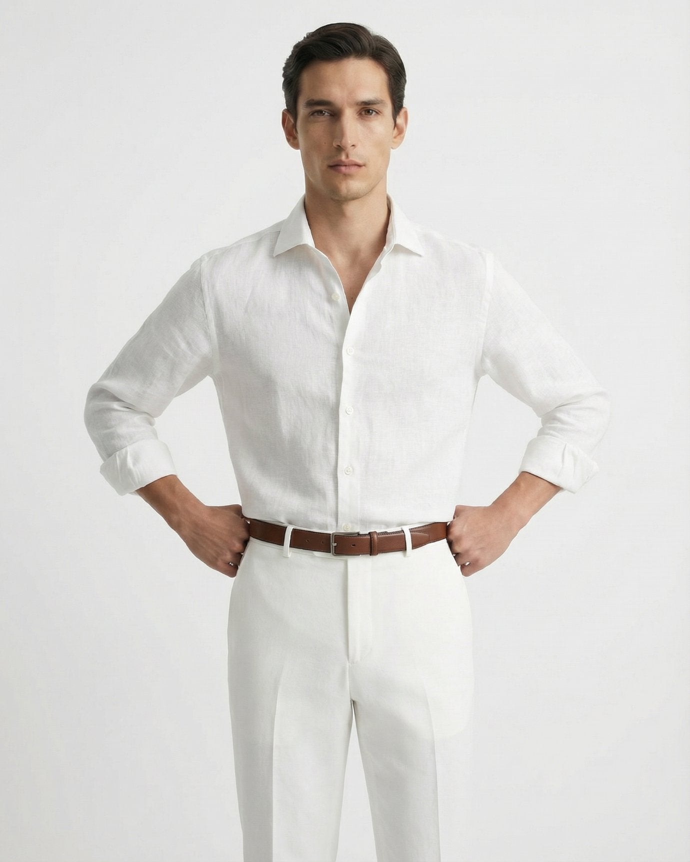 Camisa Vita de lino con clase