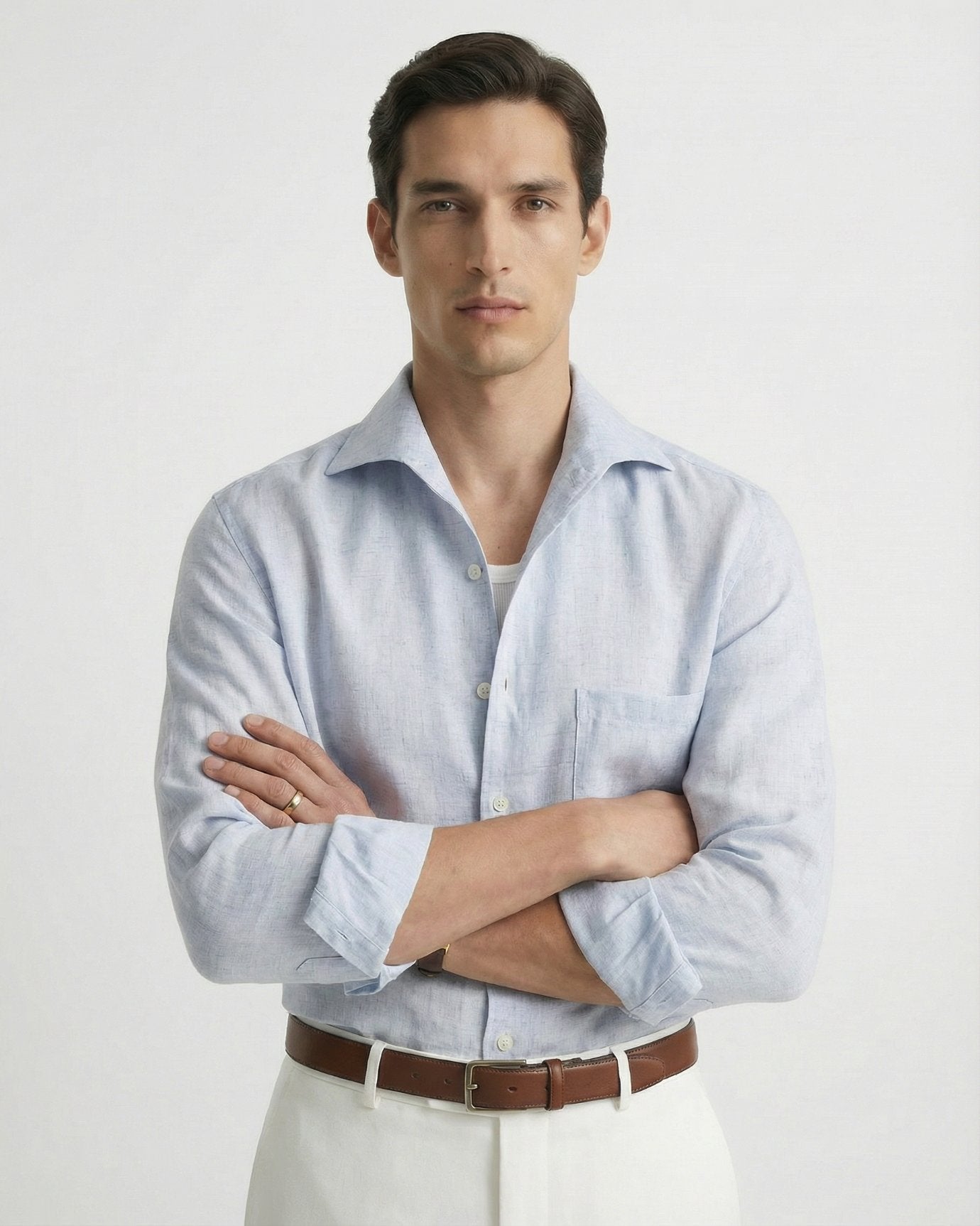 Retro Linen Light Casual Shirt