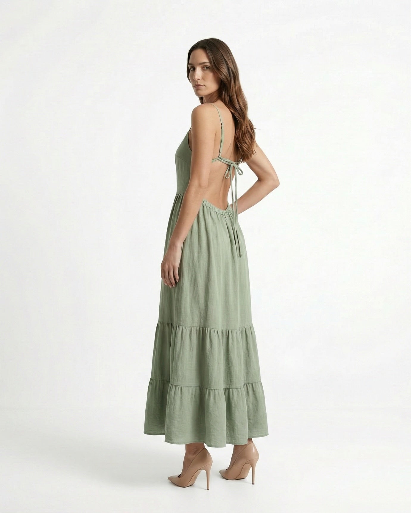 Vestido con tirantes Rhi