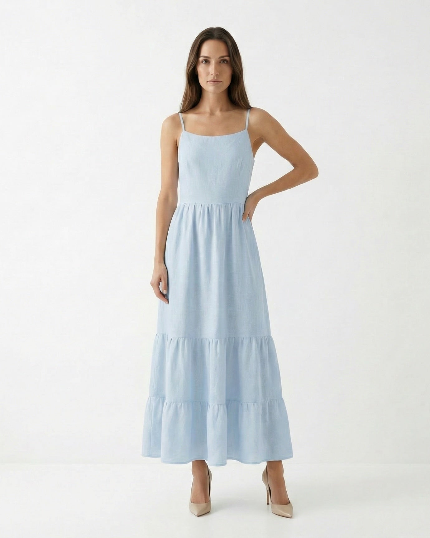 Vestido con tirantes Rhi