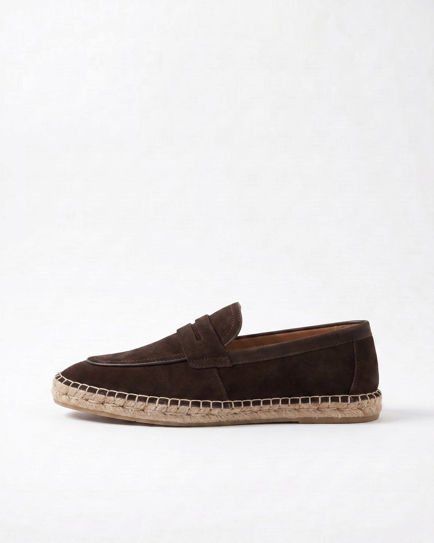 Mediterranean Suede Slip-On Loafers