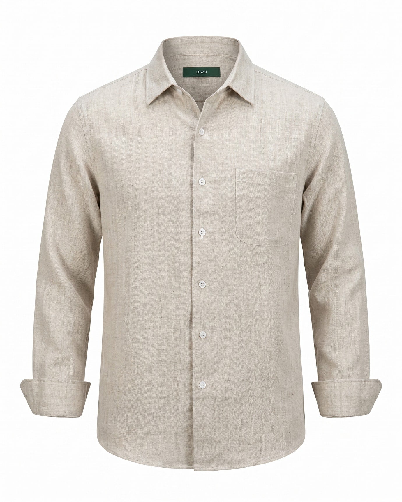 Retro Vintage Lyocell Linen Shirt