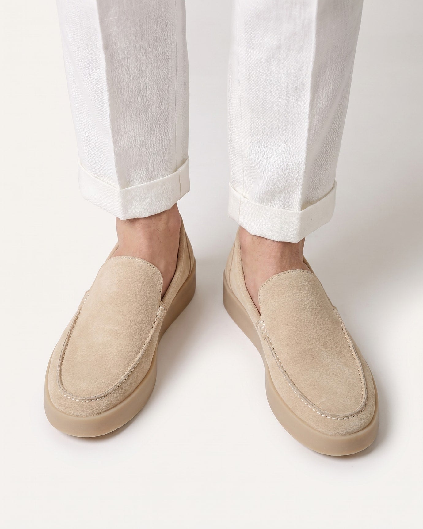 Classy Shoes Suede Leather Loafers
