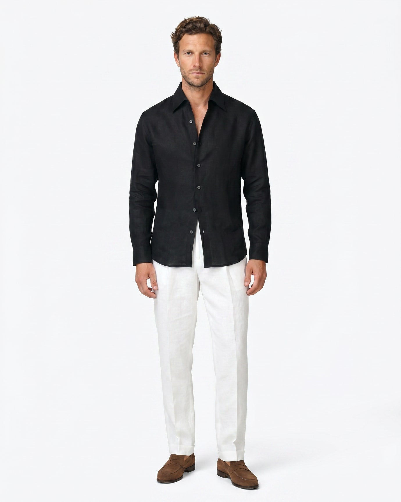 High Count Fine LInen Shirt