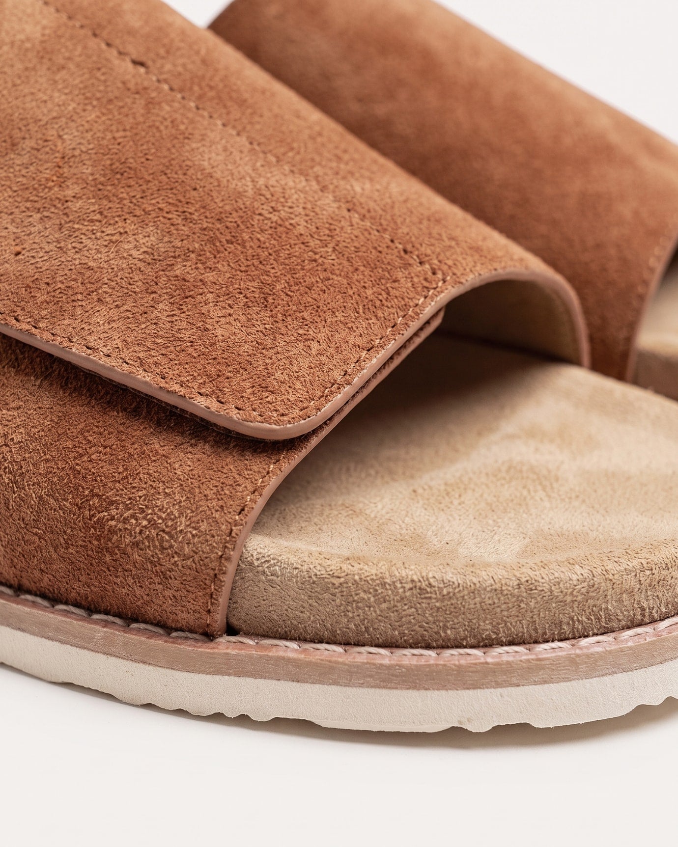 Breathable Leather Adjustable Flip-Flops