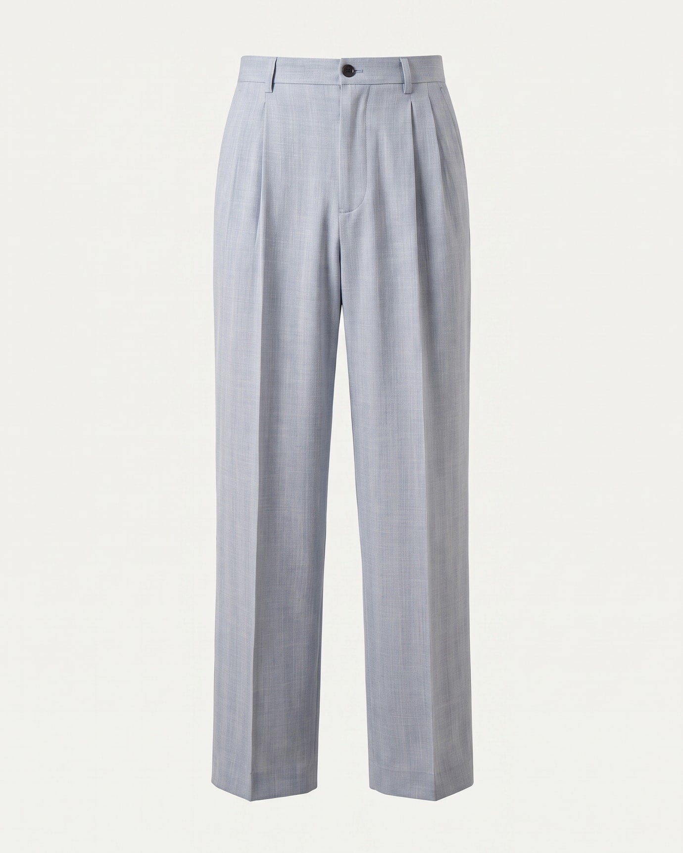Madrid Double Pleated Straight Leg Trousers