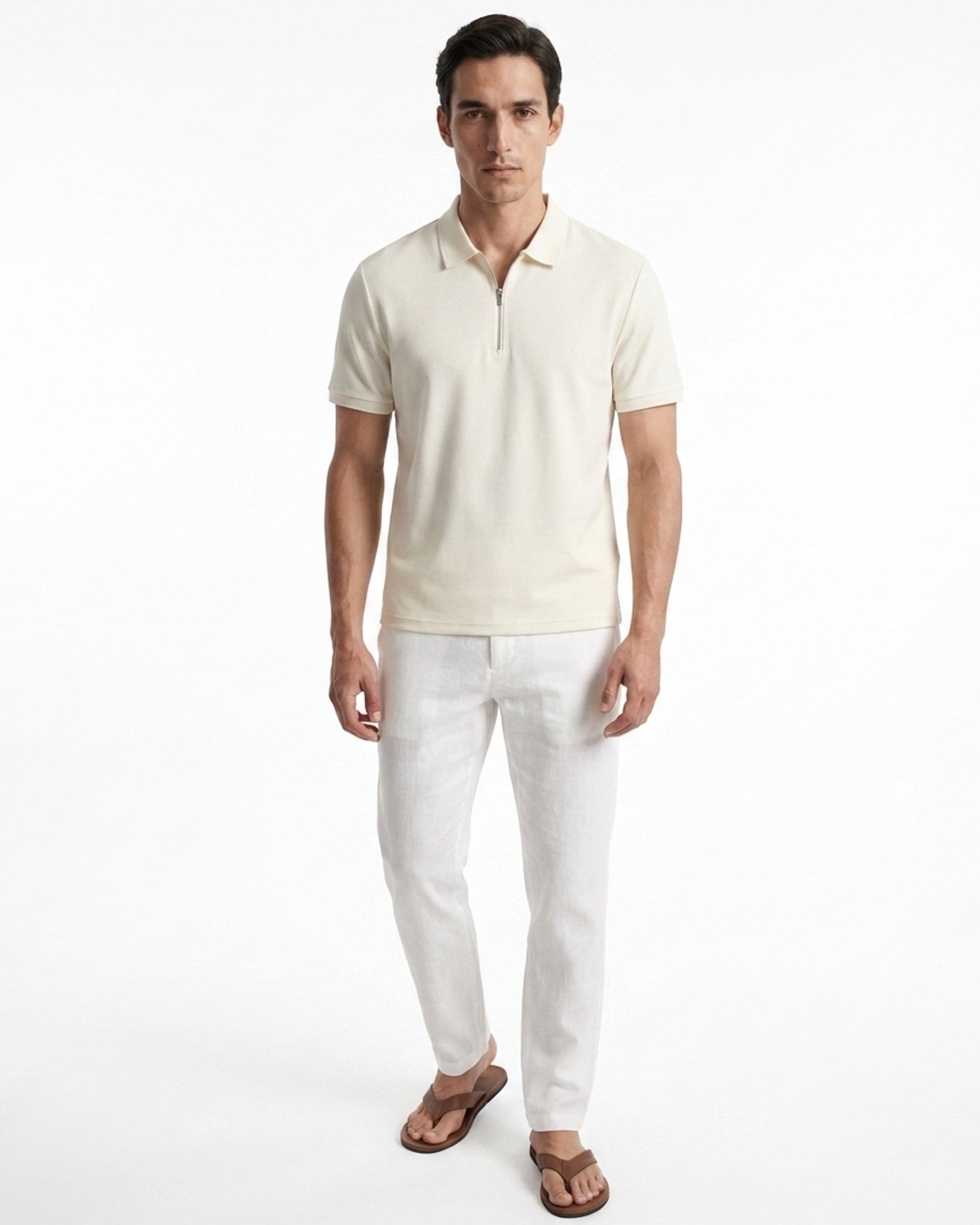 Venice Old Money Zipper Polo