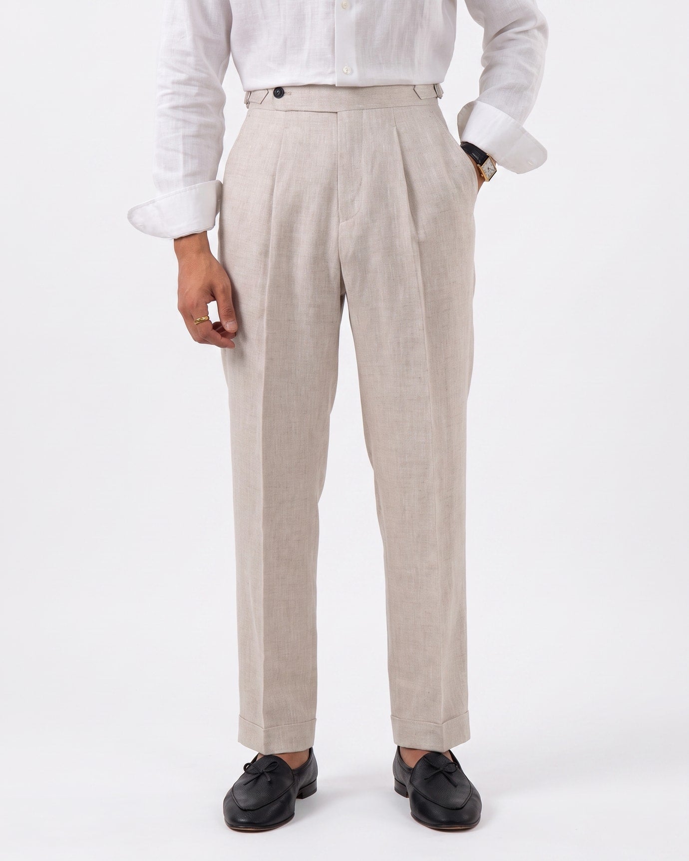 Miami Linen Dress Trousers Breathable Pants