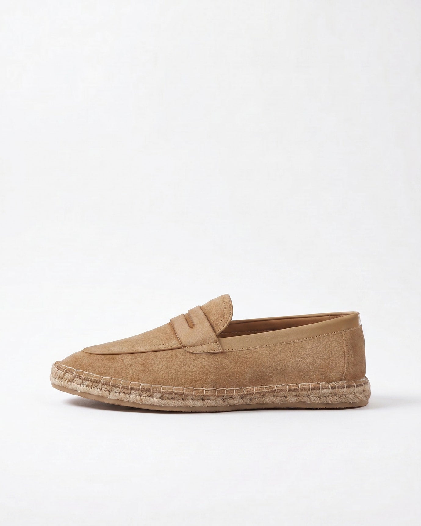 Mediterranean Suede Slip-On Loafers