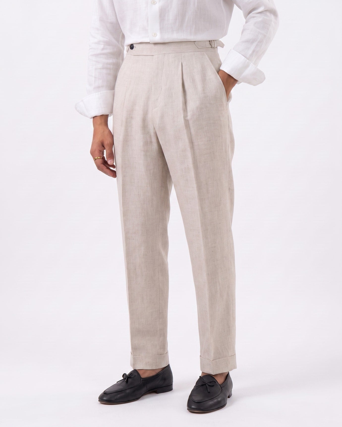 Miami Linen Dress Trousers Breathable Pants