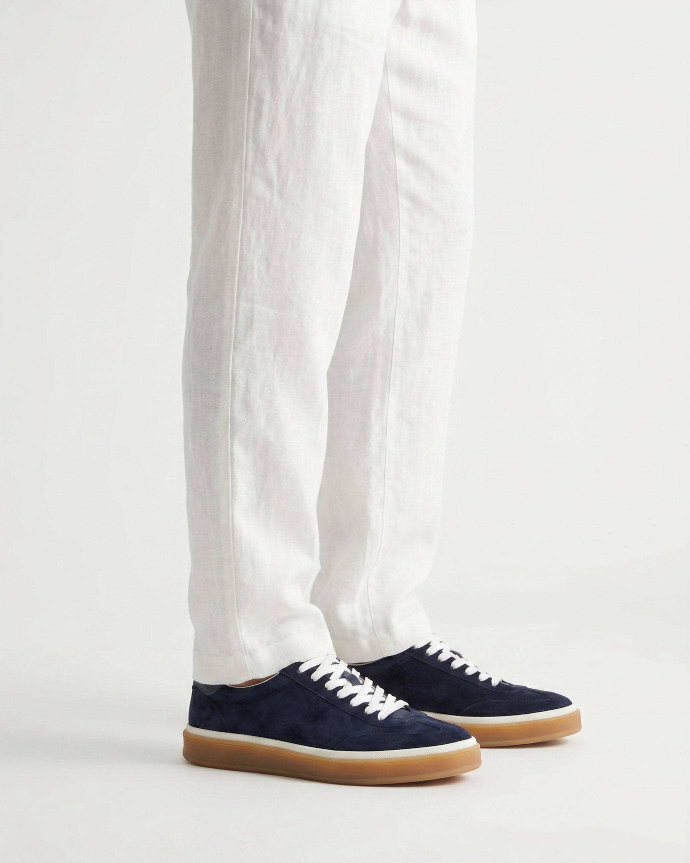 NY Leather Suede Sneakers