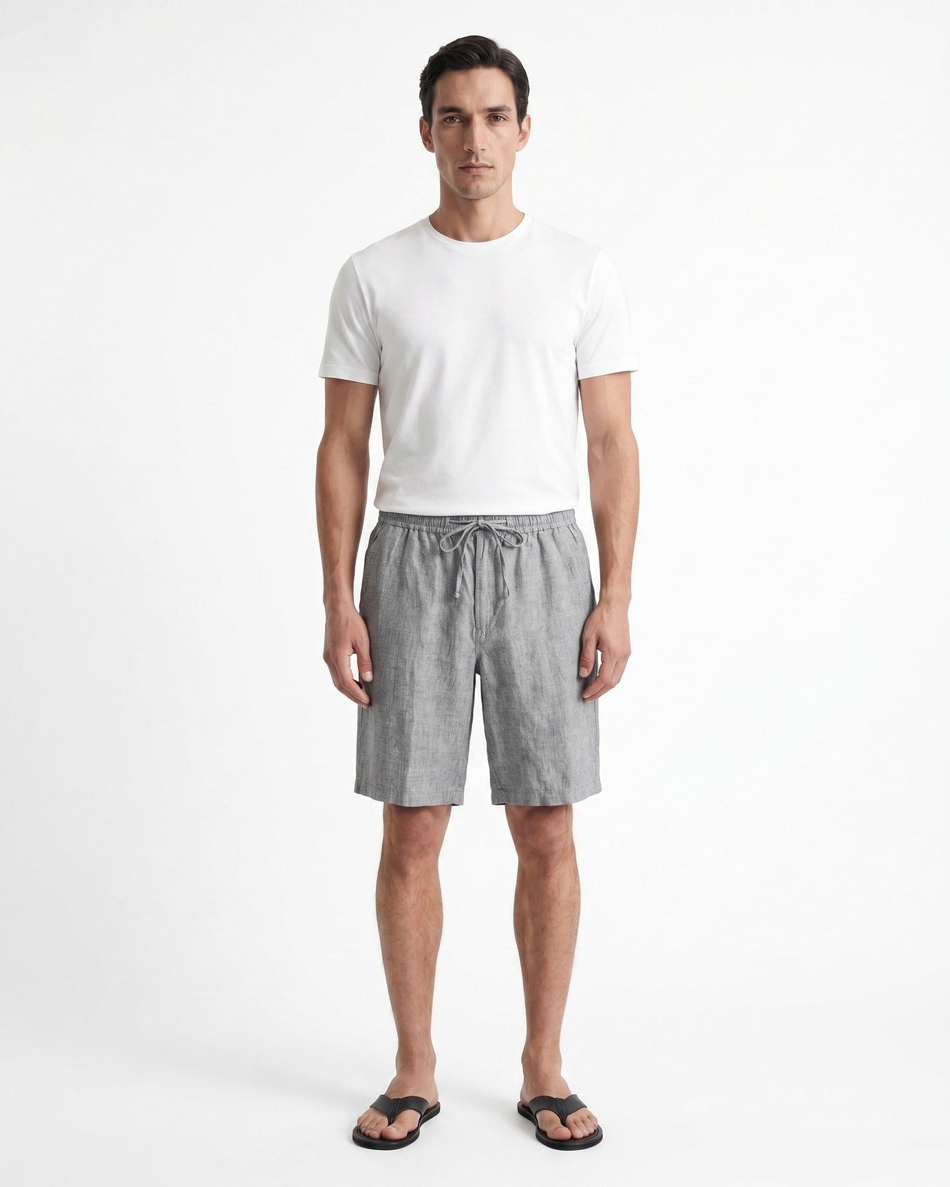 Linen Loose Pants Shorts