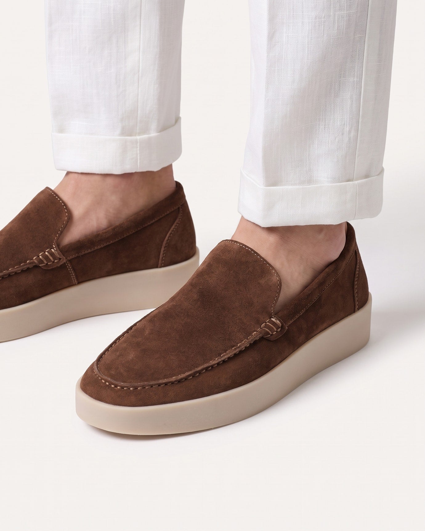 Classy Shoes Suede Leather Loafers