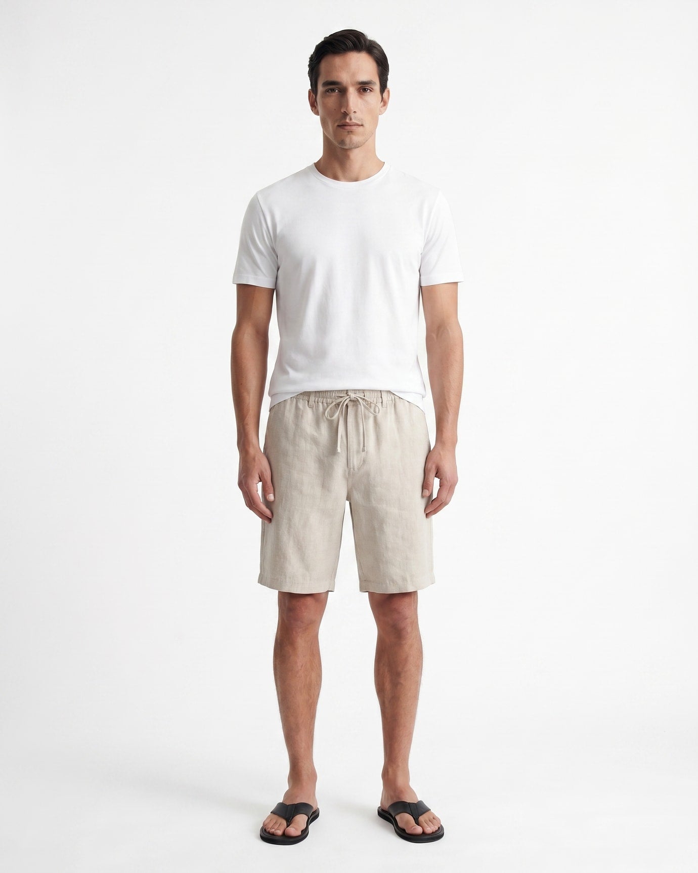 Linen Loose Pants Shorts