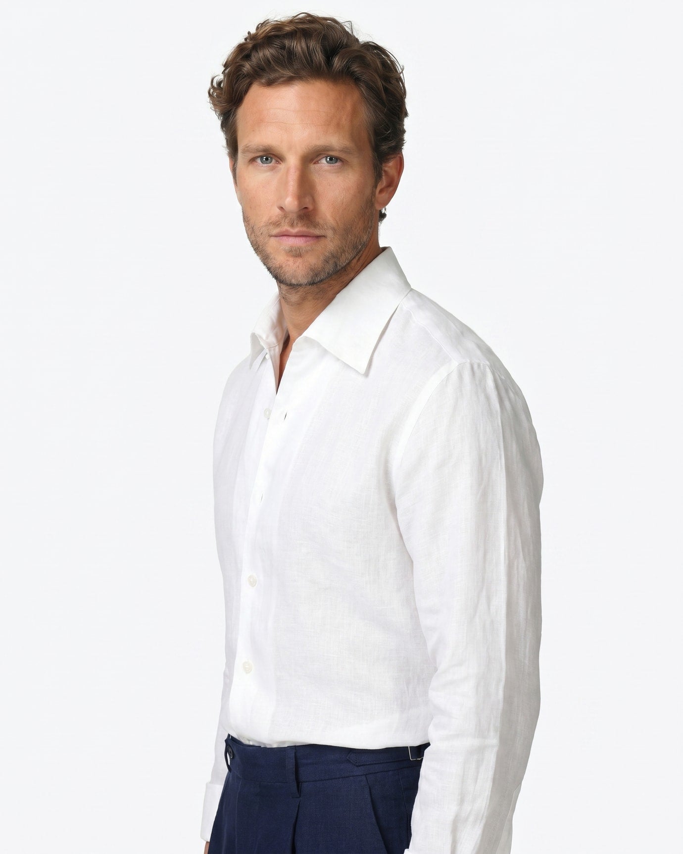 High Count Fine LInen Shirt