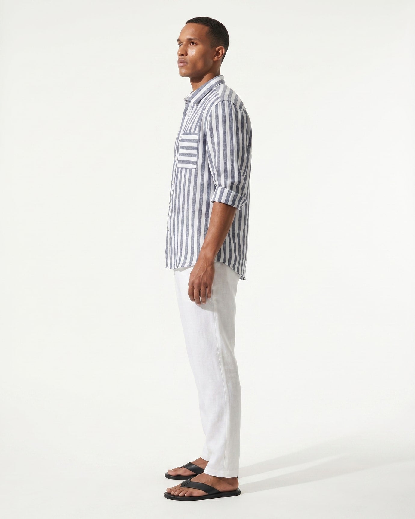 Montecarlo Striped Linen Shirt