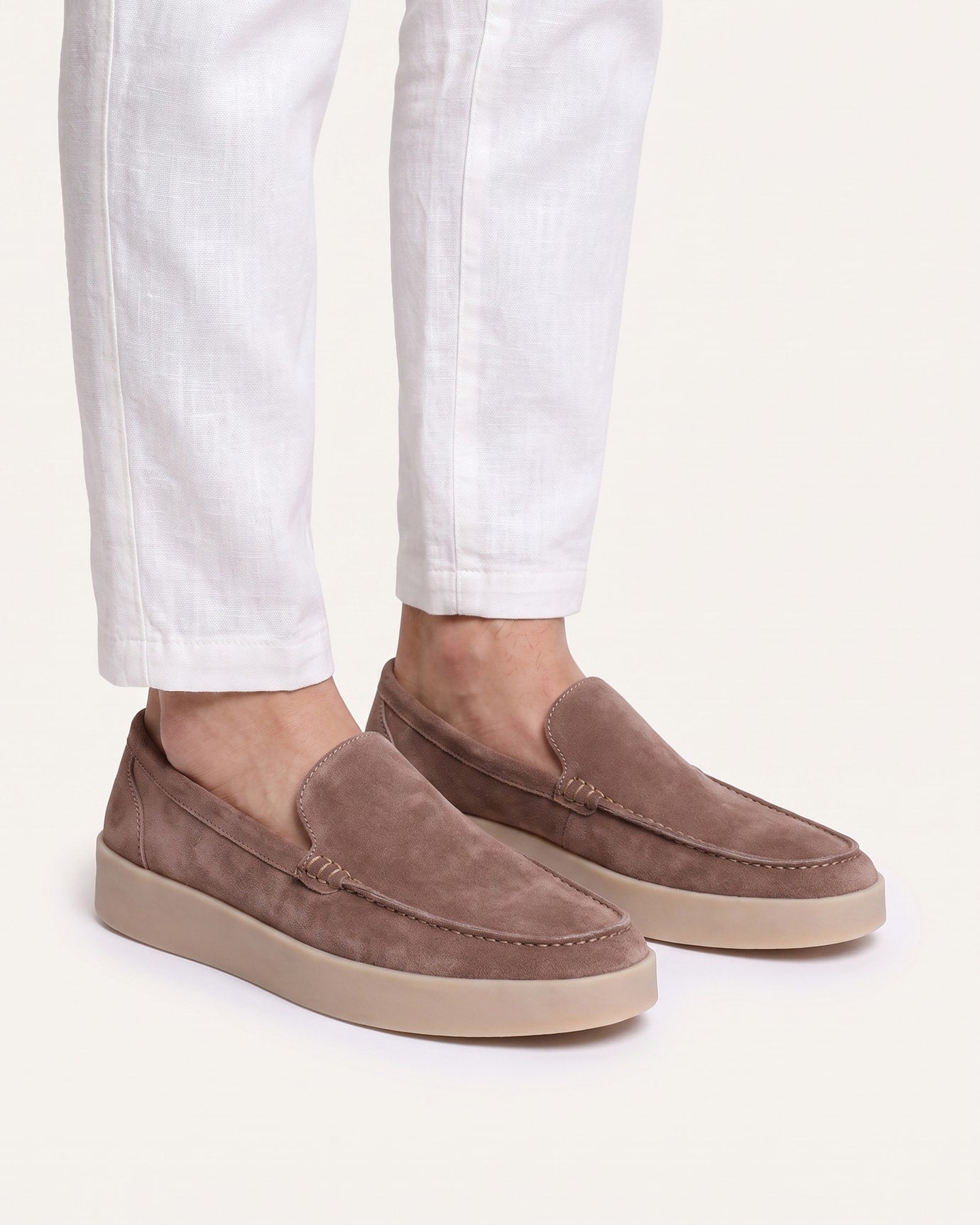 Classy Shoes Suede Leather Loafers
