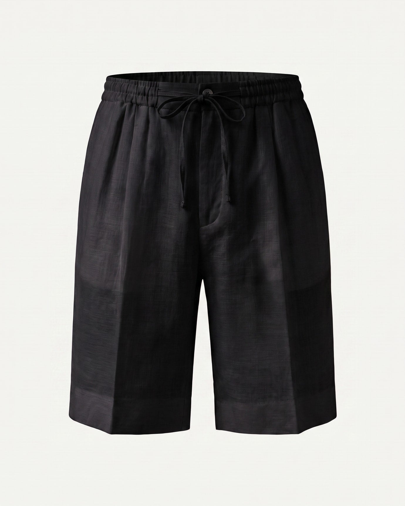 Marbella Linen Elastic Waist Shorts