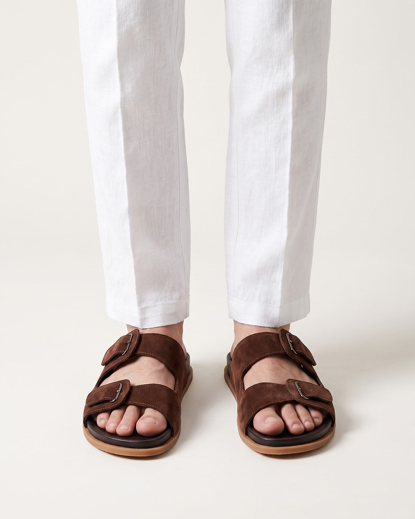 Mykonos Non-slip Leather Sandals